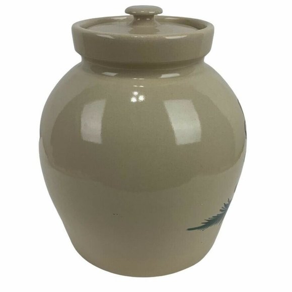 Paul Storie Pottery Products for Sale up to 90% Off Retail  Paul Storie Pottery Large Pinecone Canister w/ Lid Marshall TX Glazed Rustic